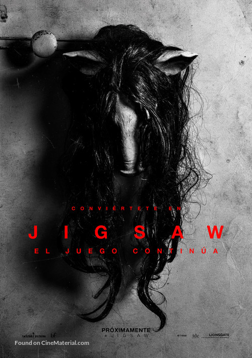 Jigsaw - Chilean Movie Poster