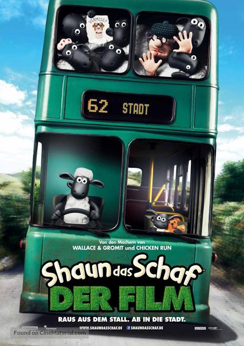 Shaun the Sheep - German Movie Poster