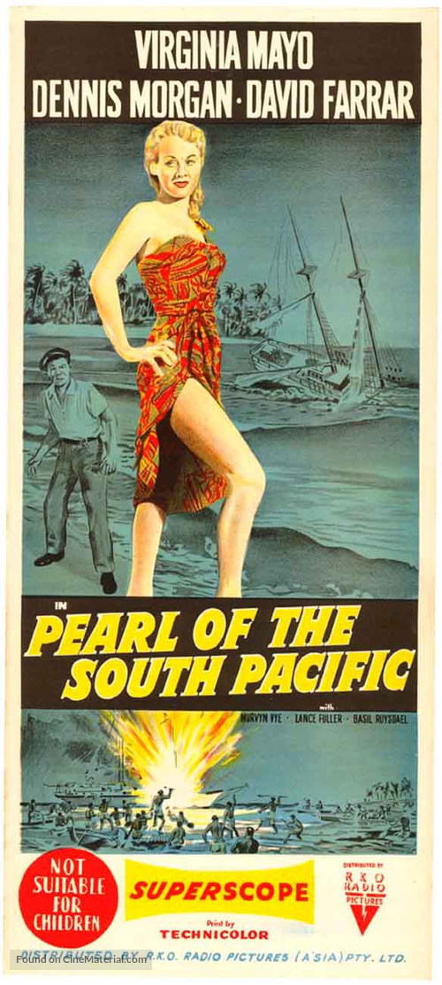 Pearl of the South Pacific - Australian Movie Poster