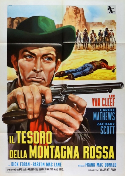 Treasure of Ruby Hills - Italian Movie Poster