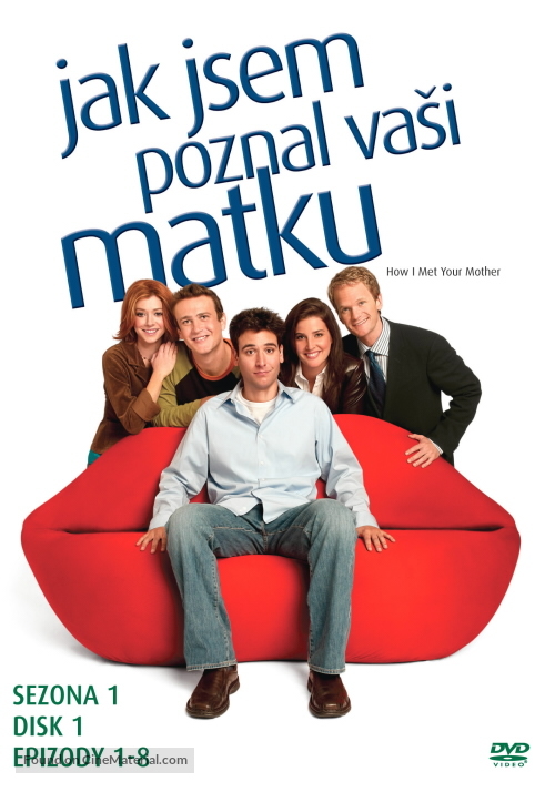 &quot;How I Met Your Mother&quot; - Czech DVD movie cover