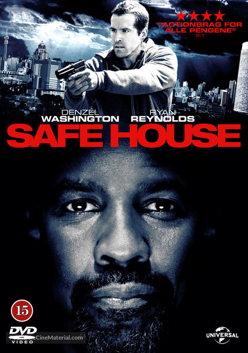 Safe House - Danish DVD movie cover