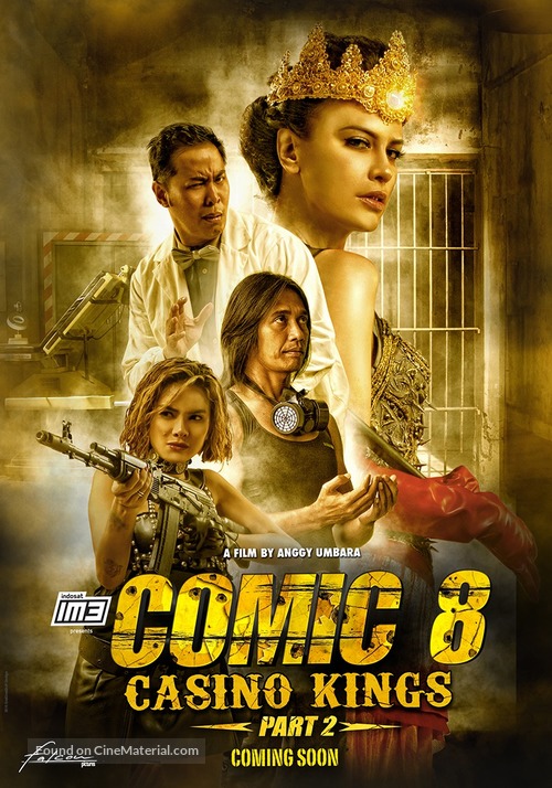 Comic 8: Casino Kings Part 2 - Indonesian Movie Poster