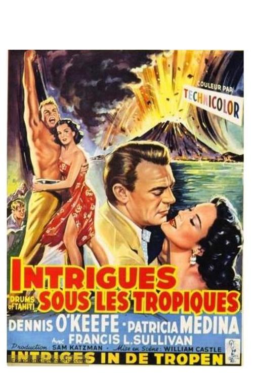 Drums of Tahiti - Belgian Movie Poster