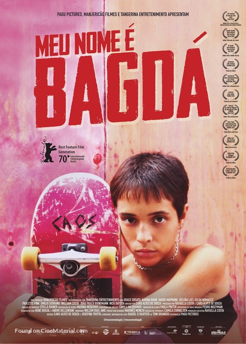 Meu Nome &eacute; Bagd&aacute; - Brazilian Movie Poster