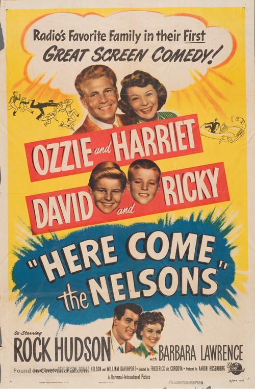 Here Come the Nelsons - Movie Poster