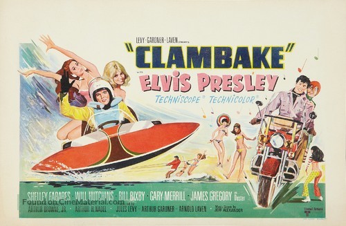 Clambake - Belgian Movie Poster