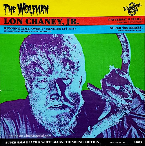 The Wolf Man - Movie Cover