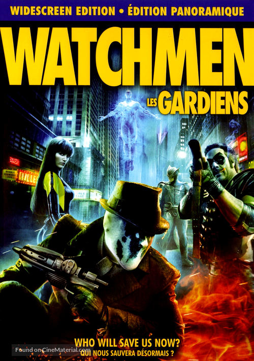 Watchmen - Canadian DVD movie cover