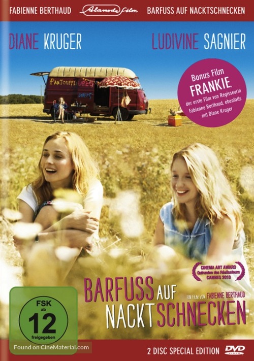 Pieds nus sur les limaces - German DVD movie cover