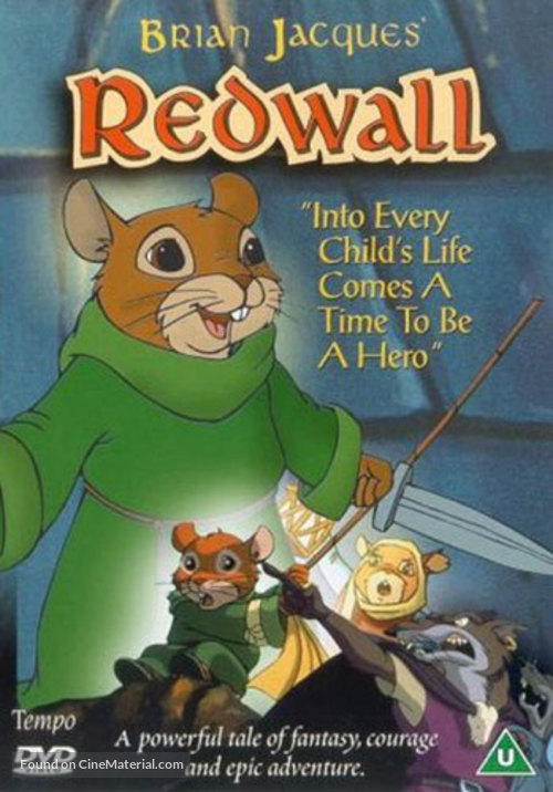 Redwall: The Movie - British Movie Cover