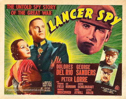 Lancer Spy - Movie Poster