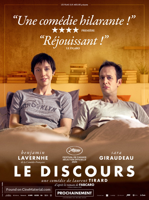 Le discours - French Movie Poster