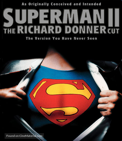 Superman II - Blu-Ray movie cover