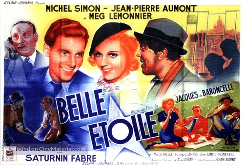 Belle &eacute;toile - French Movie Poster