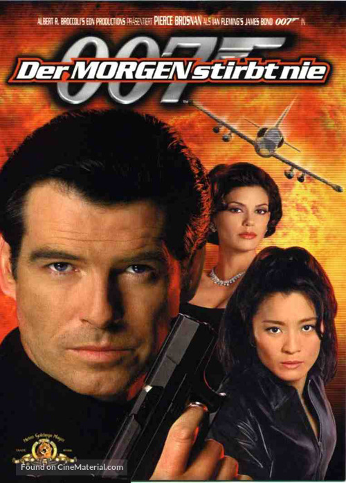 Tomorrow Never Dies - German DVD movie cover