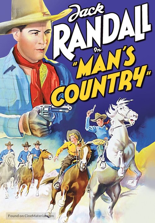 Man&#039;s Country - DVD movie cover