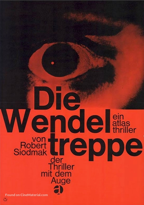 The Spiral Staircase - German Movie Poster