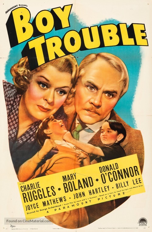 Boy Trouble - Movie Poster