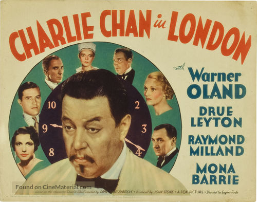 Charlie Chan in London - Movie Poster