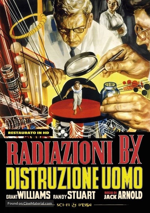 The Incredible Shrinking Man - Italian DVD movie cover