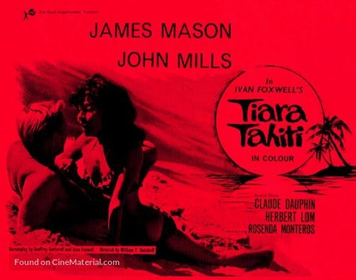 Tiara Tahiti - British Movie Poster