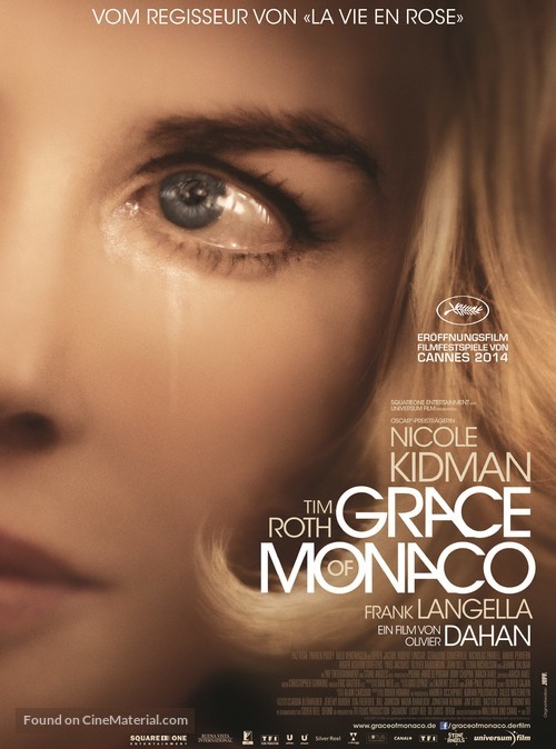 Grace of Monaco - German Movie Poster