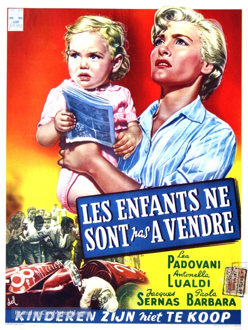 Figli non si vendono, I - Belgian Movie Poster