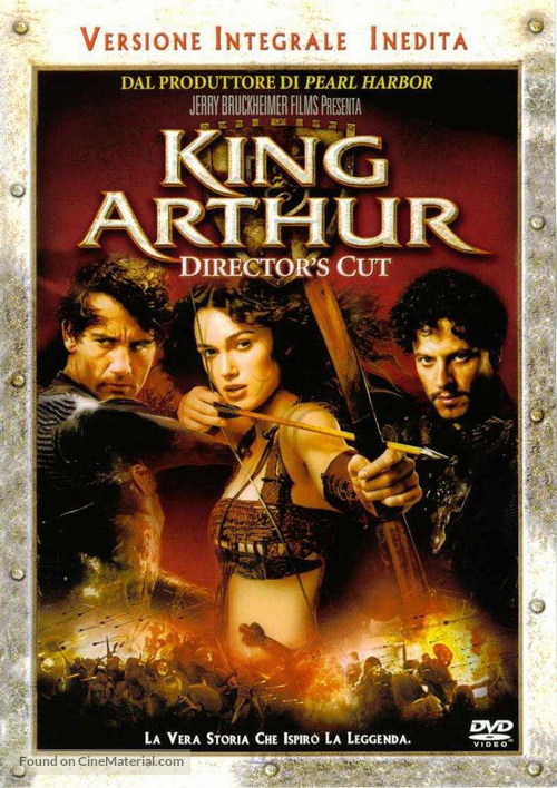 King Arthur - Italian DVD movie cover