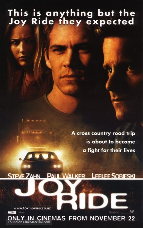 Joy Ride - New Zealand Movie Poster