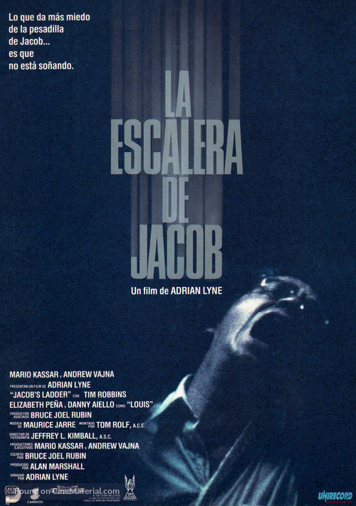 Jacob&#039;s Ladder - Spanish Movie Poster