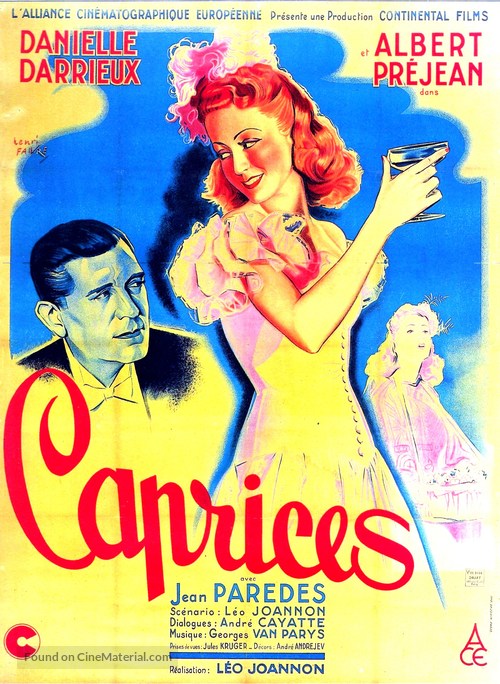 Caprices - French Movie Poster