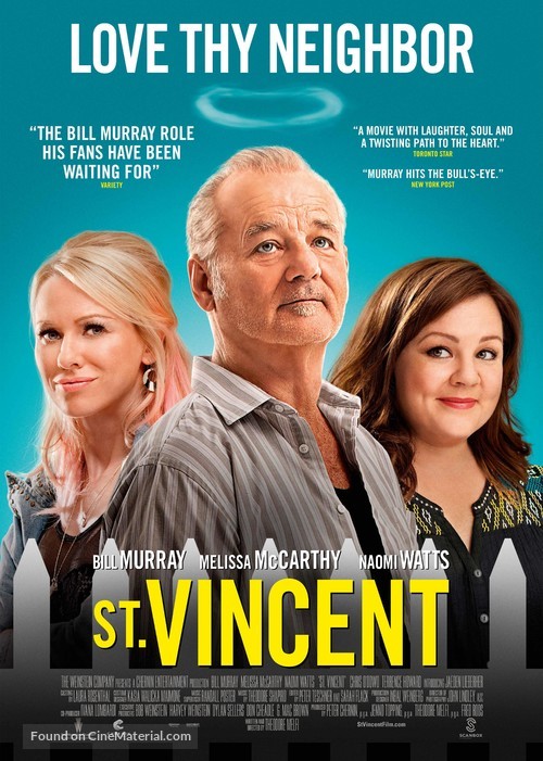 St. Vincent - Swedish Movie Poster