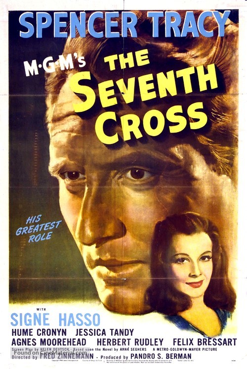 The Seventh Cross - Theatrical movie poster