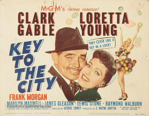 Key to the City - Movie Poster