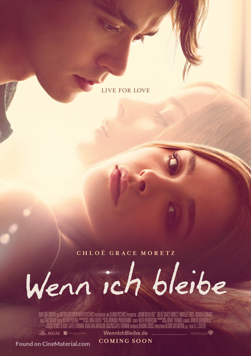 If I Stay - German Movie Poster