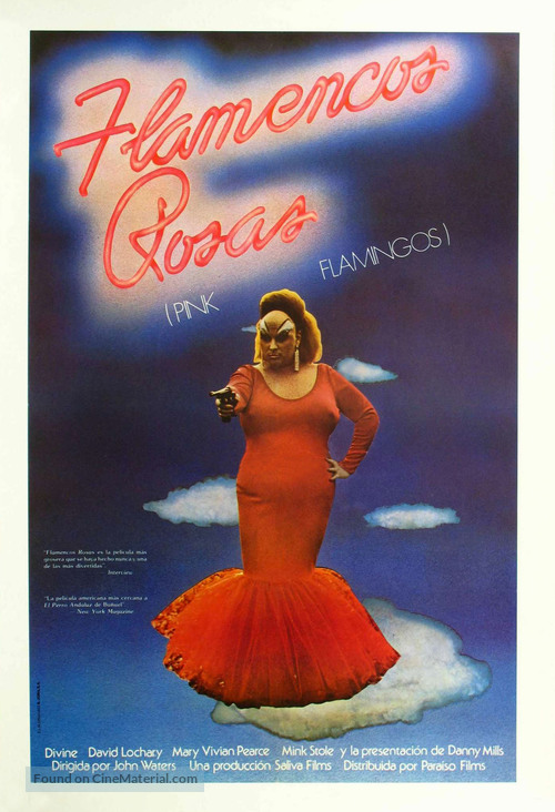 Pink Flamingos - Spanish Movie Poster