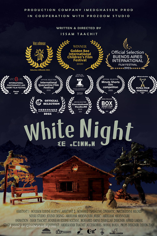 White Night - Algerian Movie Poster