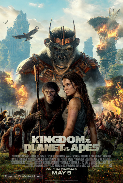 Kingdom of the Planet of the Apes - New Zealand Movie Poster