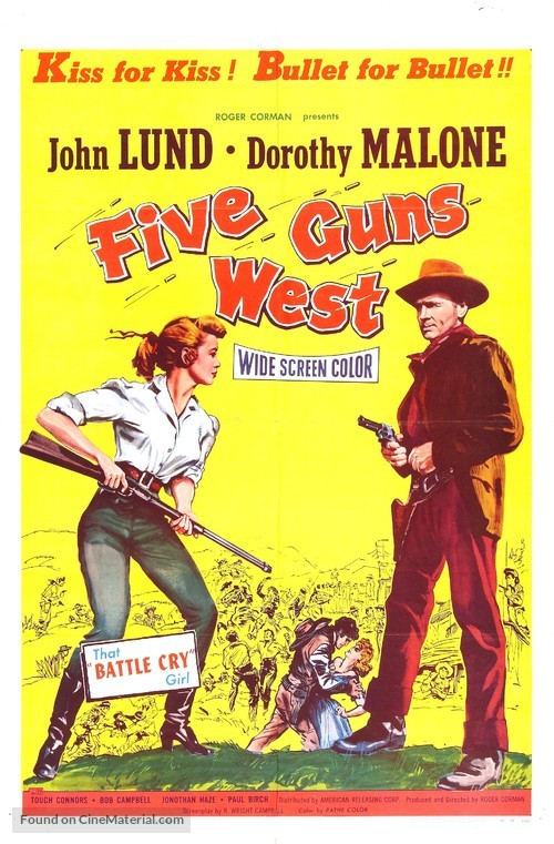 Five Guns West - Movie Poster
