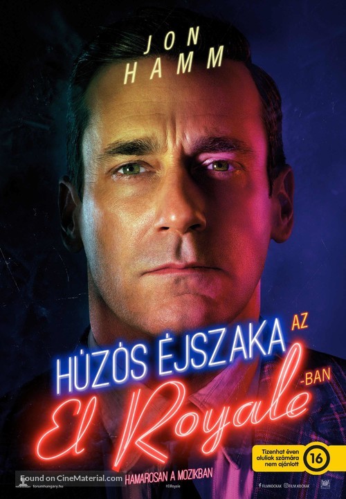 Bad Times at the El Royale - Hungarian Movie Poster