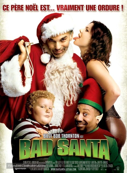 Bad Santa - French Movie Poster