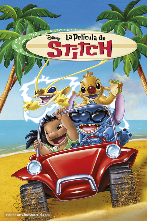 Stitch! The Movie - Mexican DVD movie cover