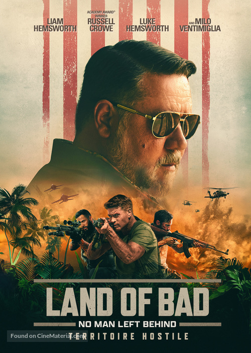 Land of Bad - Canadian DVD movie cover