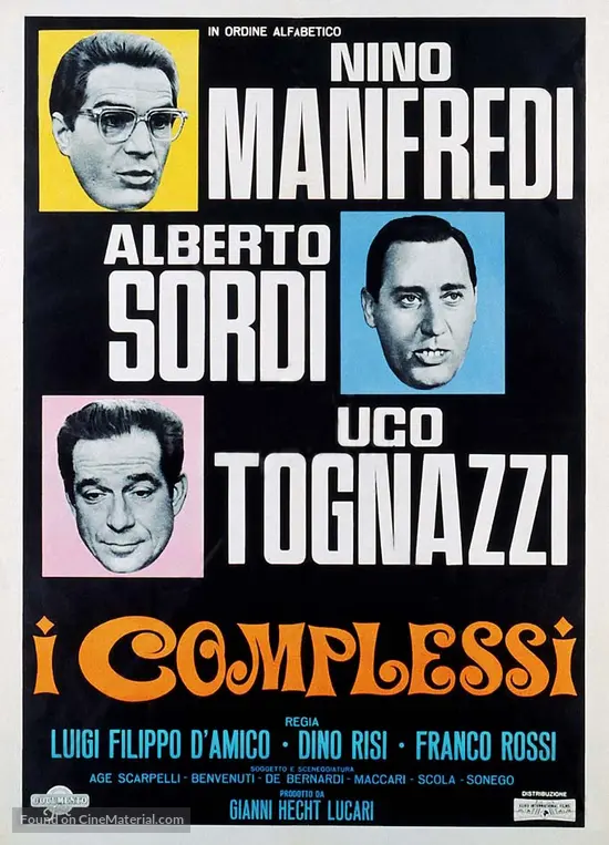 I Complessi - Italian Movie Poster