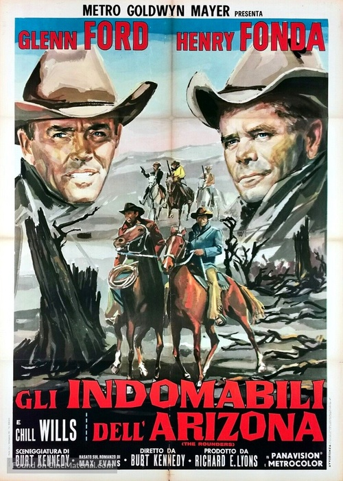 The Rounders - Italian Movie Poster