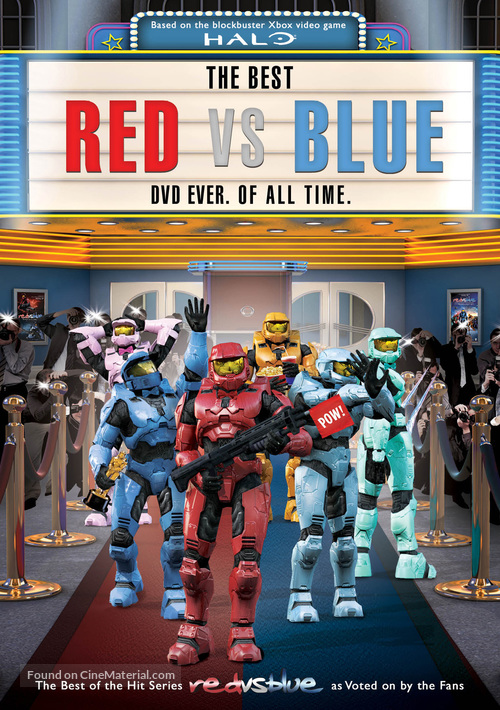 The Best Red vs. Blue. Ever. Of All Time - DVD movie cover