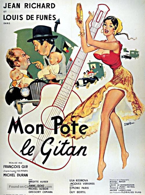 Mon pote le gitan - French Movie Poster