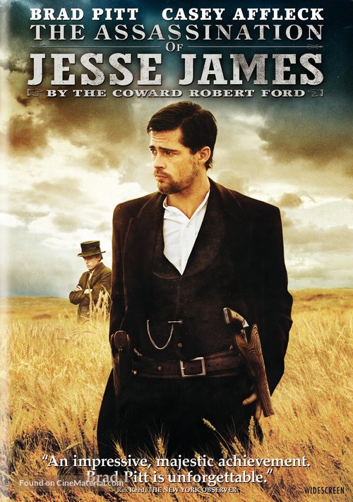 The Assassination of Jesse James by the Coward Robert Ford - DVD movie cover