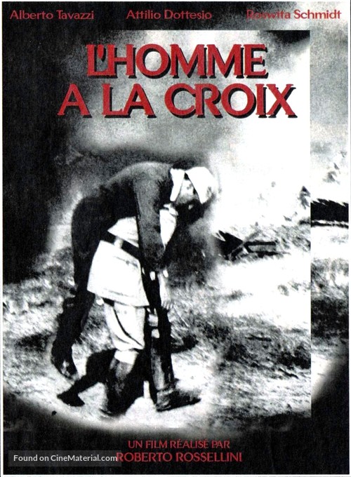 L\&#039;uomo dalla croce - French Movie Poster